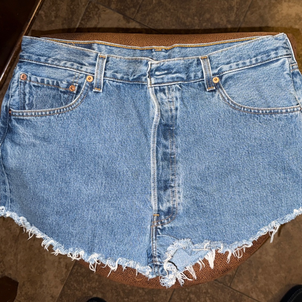 Levi's Blue Jean Shorts for Women
